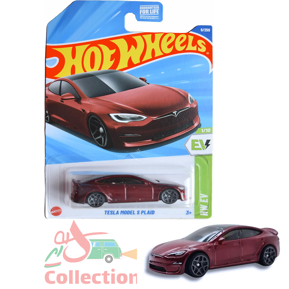 ماشین هات ویلز  TESLA MODEL S PLAID