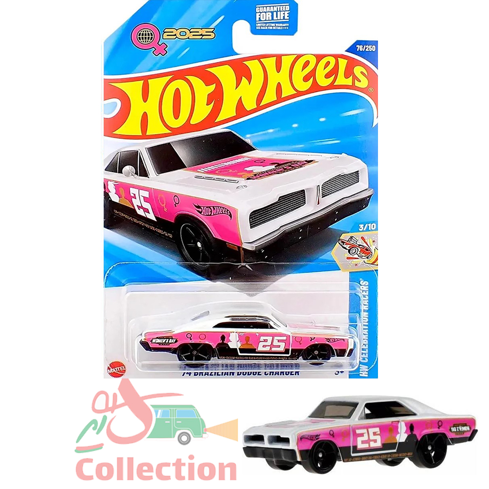 ماشین هات ویلز رو کارتی BRAZILIAN DODGE CHARGER