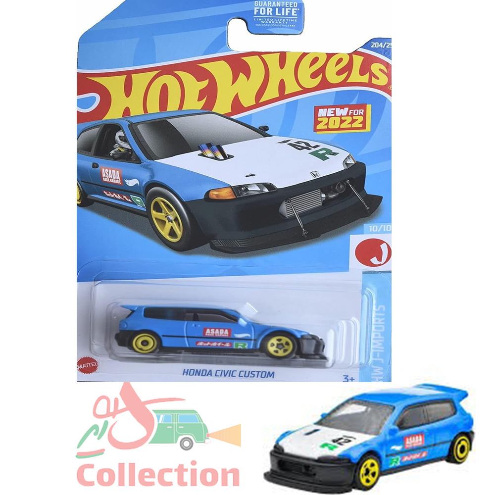 ماشین هات ویلز رو کارتی HONDA CIVIC CUSTOM