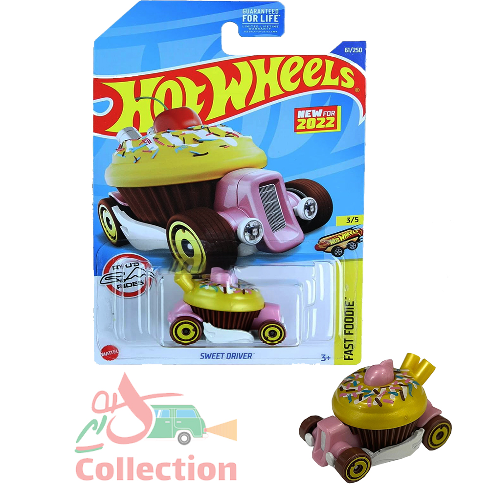 ماشین هات ویلز رو کارتی SWEET DRIVER سوییت درایور