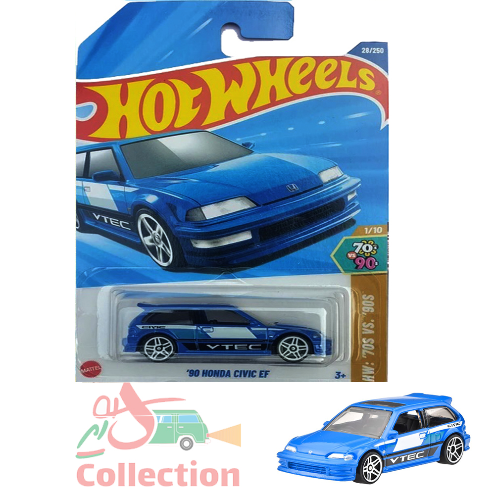 ماشین هات ویلز رو کارتی HONDA CIVIC EF هوندا سیویک