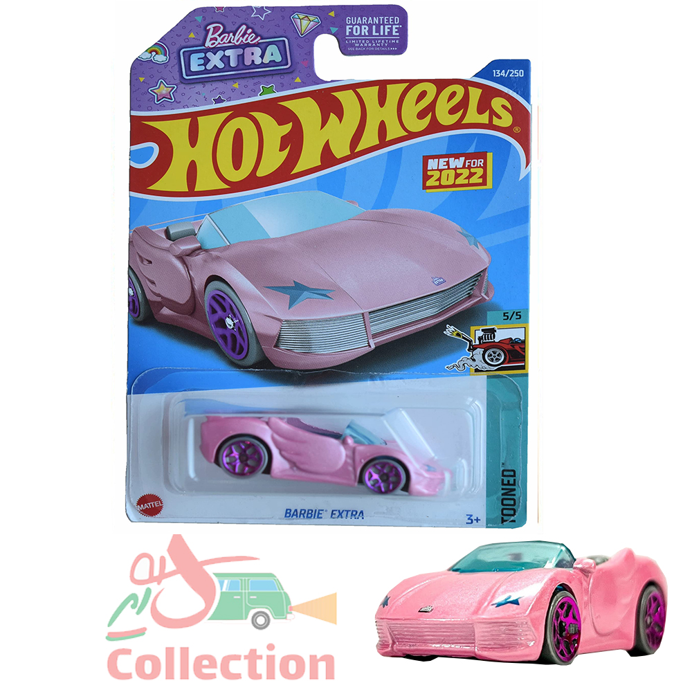 ماشین هات ویلز رو کارتی BARBIE EXTRA باربی اکسترا