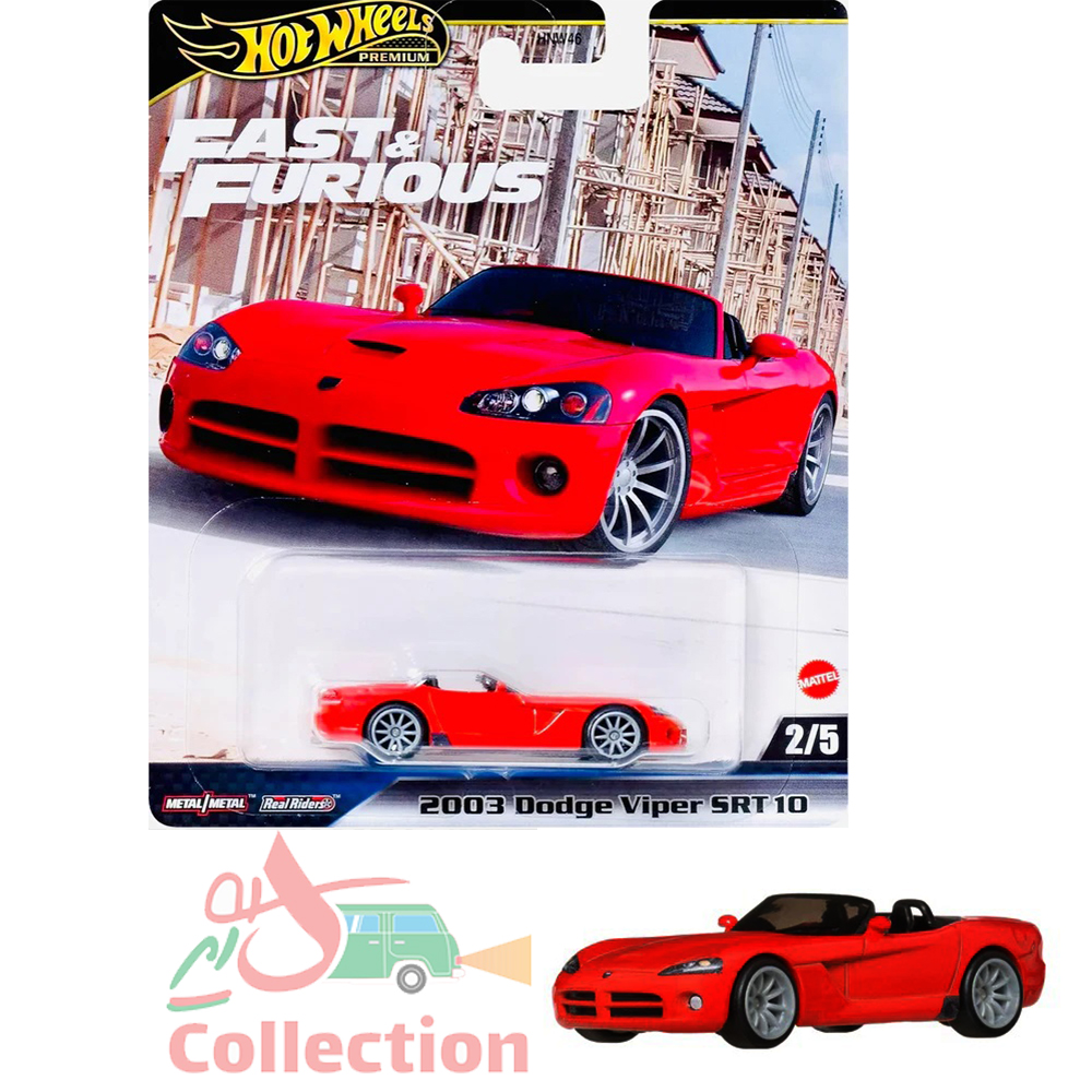 ماشین هات ویلز رو کارتی پریمیوم DODGE VIPER SRT10 2003 دوج وایپر