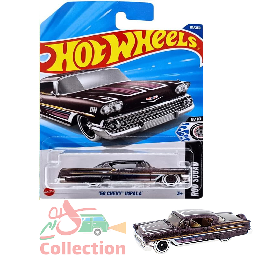 ماشین هات ویلز  58 CHEVY IMPALA شورت ایمپالا