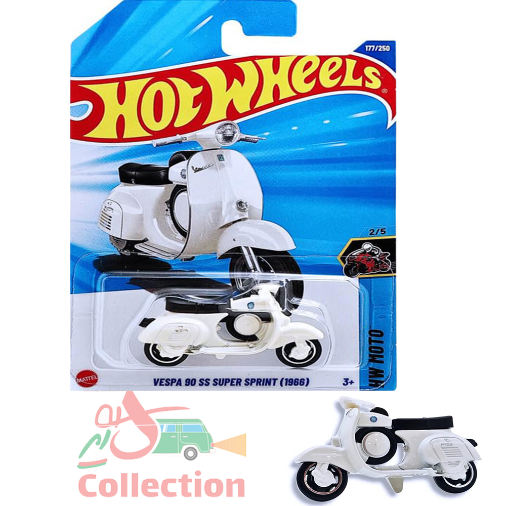 موتور هات ویلز روکارتیVESPA 90 SS SUPER SPRINT (1966) وسپا