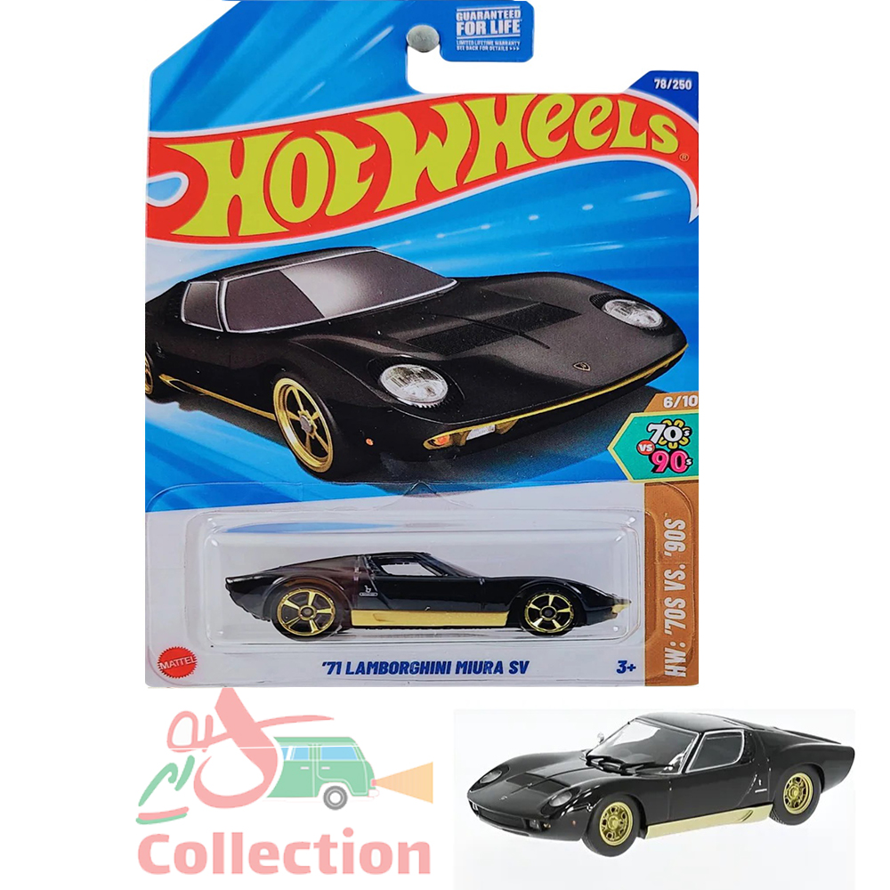 ماشین هات ویلز روکارتی '71 LAMBORGHINI MURA SV لامبورگینی