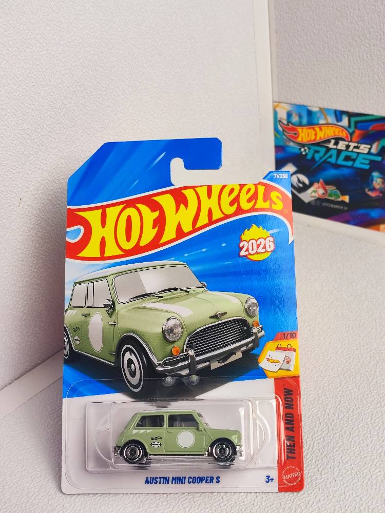 ماشین هات ویلز رو کارتی  AUSTIN MINI COOPER S