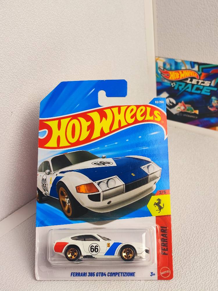 ماشین هات ویلز رو کارتی FERRARI 365 GTB4 COMPETIZIONE