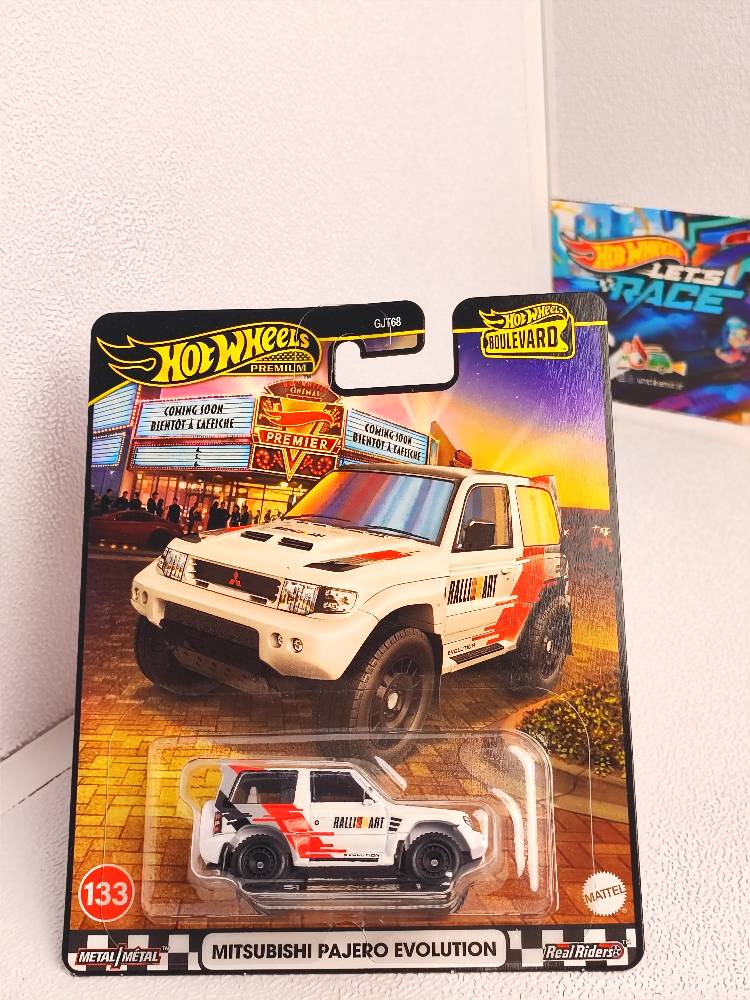 ماشین هات ویلز پرمیوم MITSUBISHI PAJERO EVOLUTION میتسوبیشی پاجرو اوولوشن