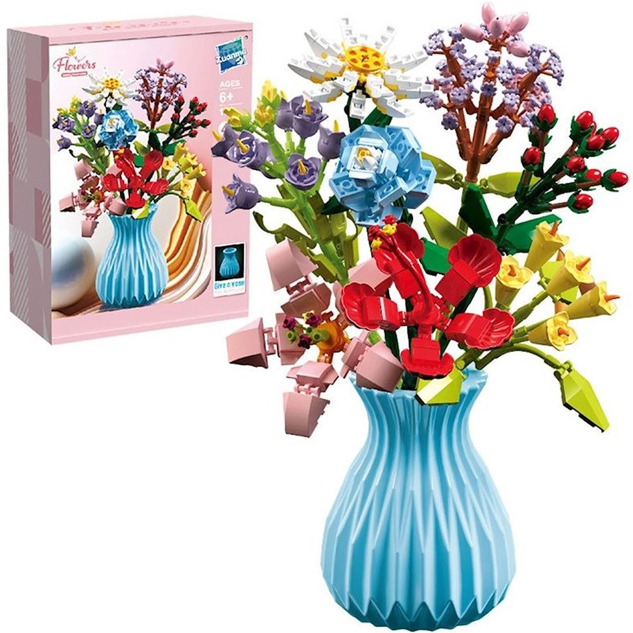 لگو دسته گل همراه با گلدان 109 شماره 4