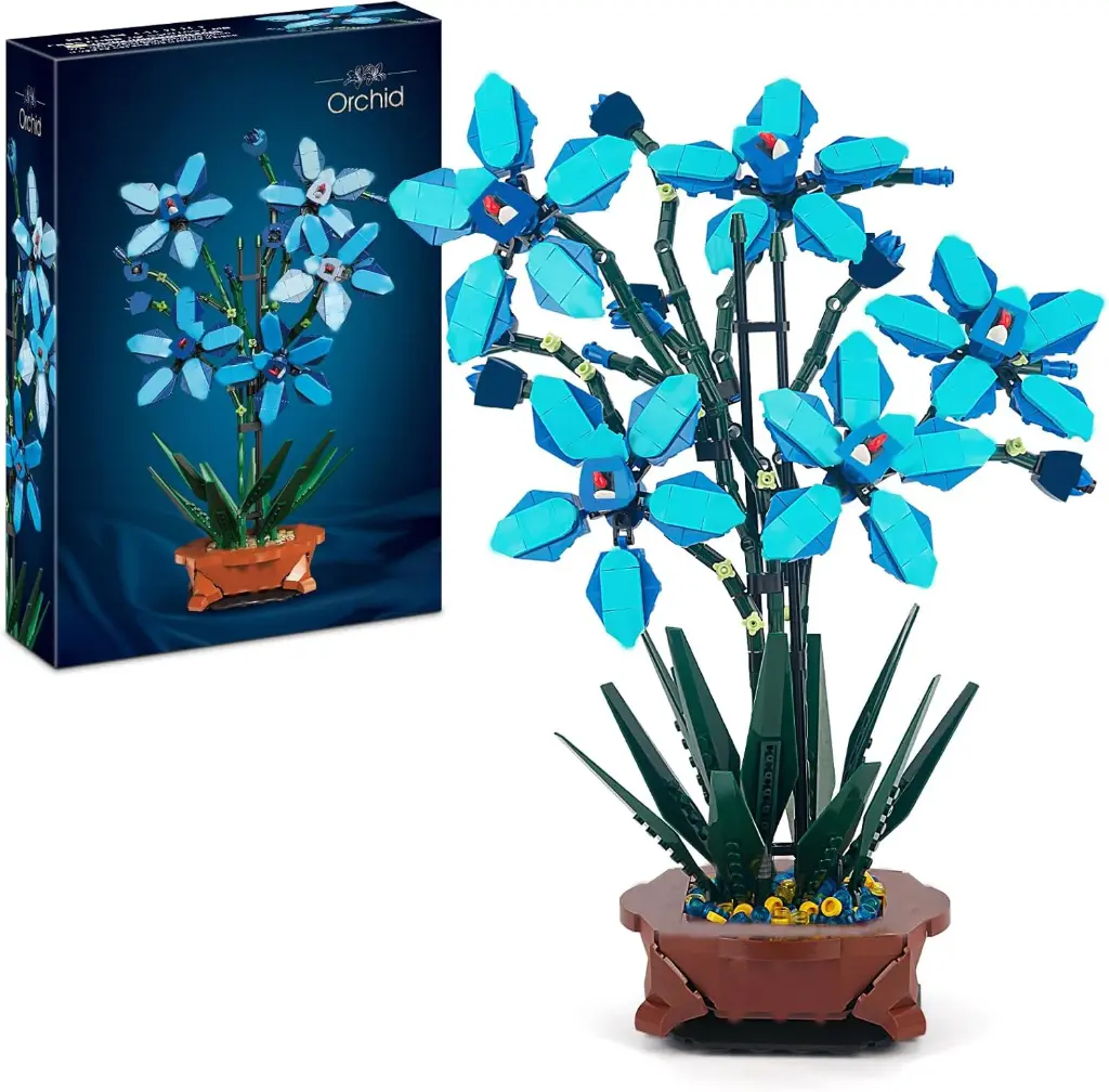 لگوی گلدان ارکیده سیمبیدیوم آبی