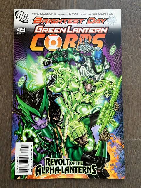 کمیک بوک 231408 Brightest Day Green Lantern Corps