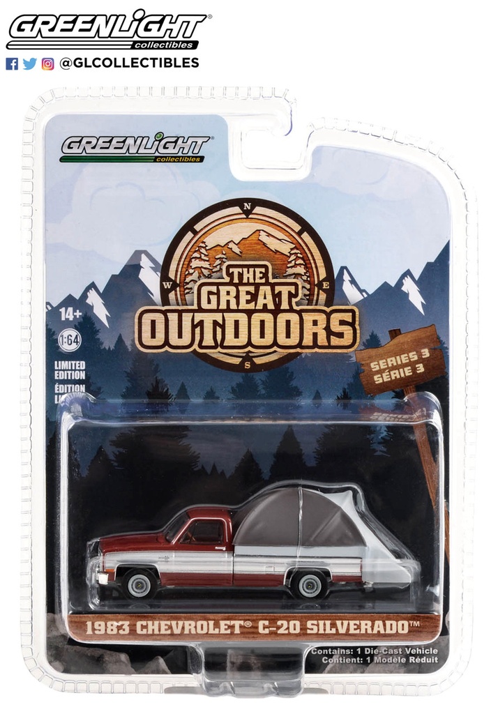 ماشین گرین لایت 1983CHEVROLET C-20 SILVERADOشورلت