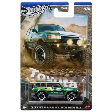 ماشین هات ویلز سیلور TOYOTA LAND CRUISER 80 تویوتا لندکروزر