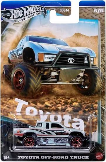 ماشین هات ویلز سیلور Toyota Off-Road Truckوانت تویوتا آفرود
