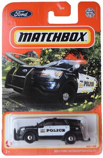 ماشین مچ باکس 2016 Ford Police Interceptor Utility