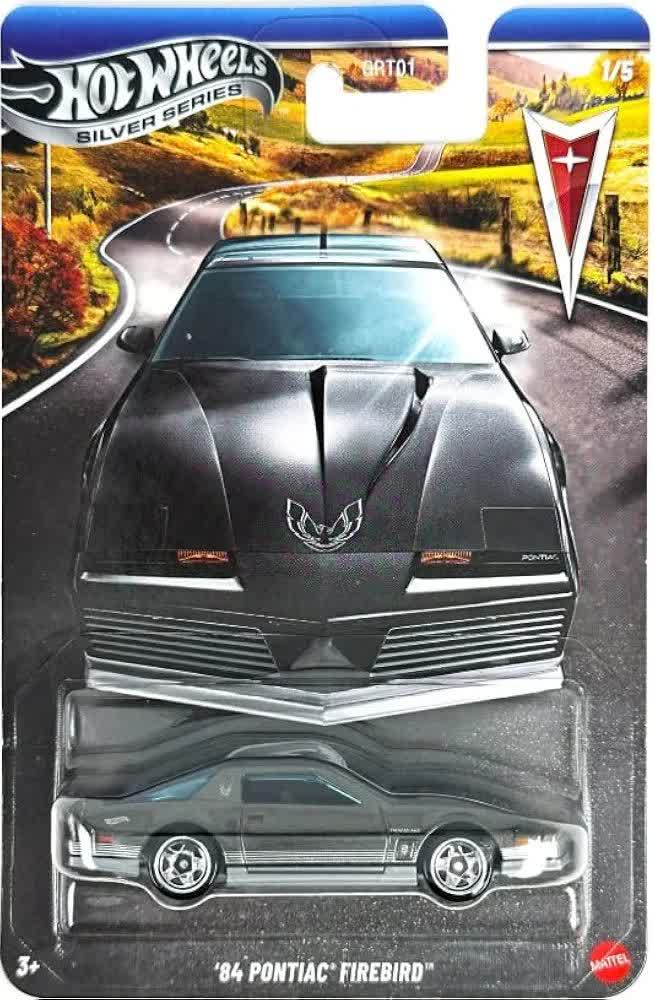 ماشین هات ویلز سیلور 84Pontiac Firebird پونتیاک فایربرد