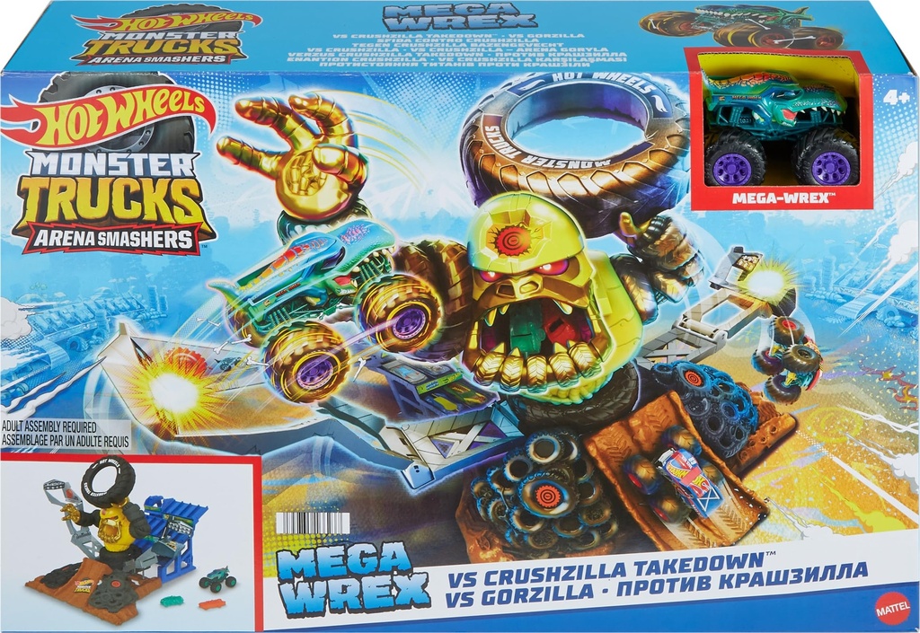 پیست بازی هات ویلز(Mega-Wrex vs Crushzilla) hpn71