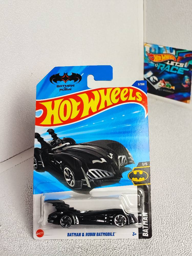 ماشین هات ویلز  BATMAN  ROBIN BATMOBILE