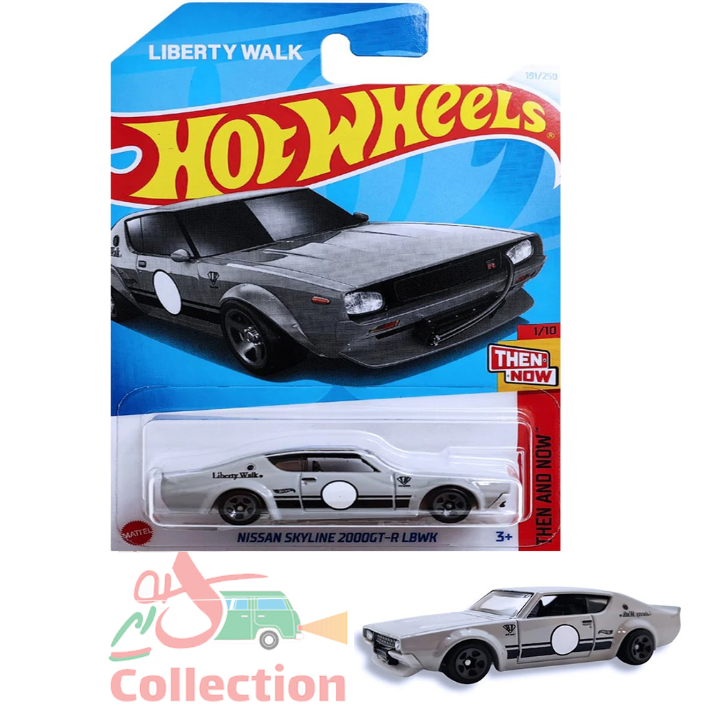 ماشین هات ویلز  NISSAN SKYLINE 2000GT-R LBWK نیسان اسکای لاین
