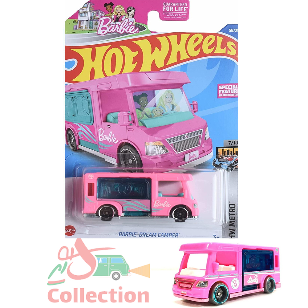 ماشین هات ویلز رو کارتی BARBIE DREAM CAMPER باربی دریم کمپر