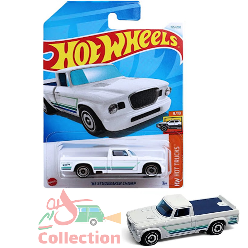 ماشین هات ویلز روکارتی '63 STUDEBAKER CHAMP